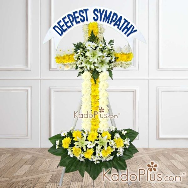 standing flower salib, bunga salib, standing salib, standing flower, standing flower jakarta, florist jakarta, jakarta florist, toko bunga, toko bunga jakarta, standing flower jabodetabek