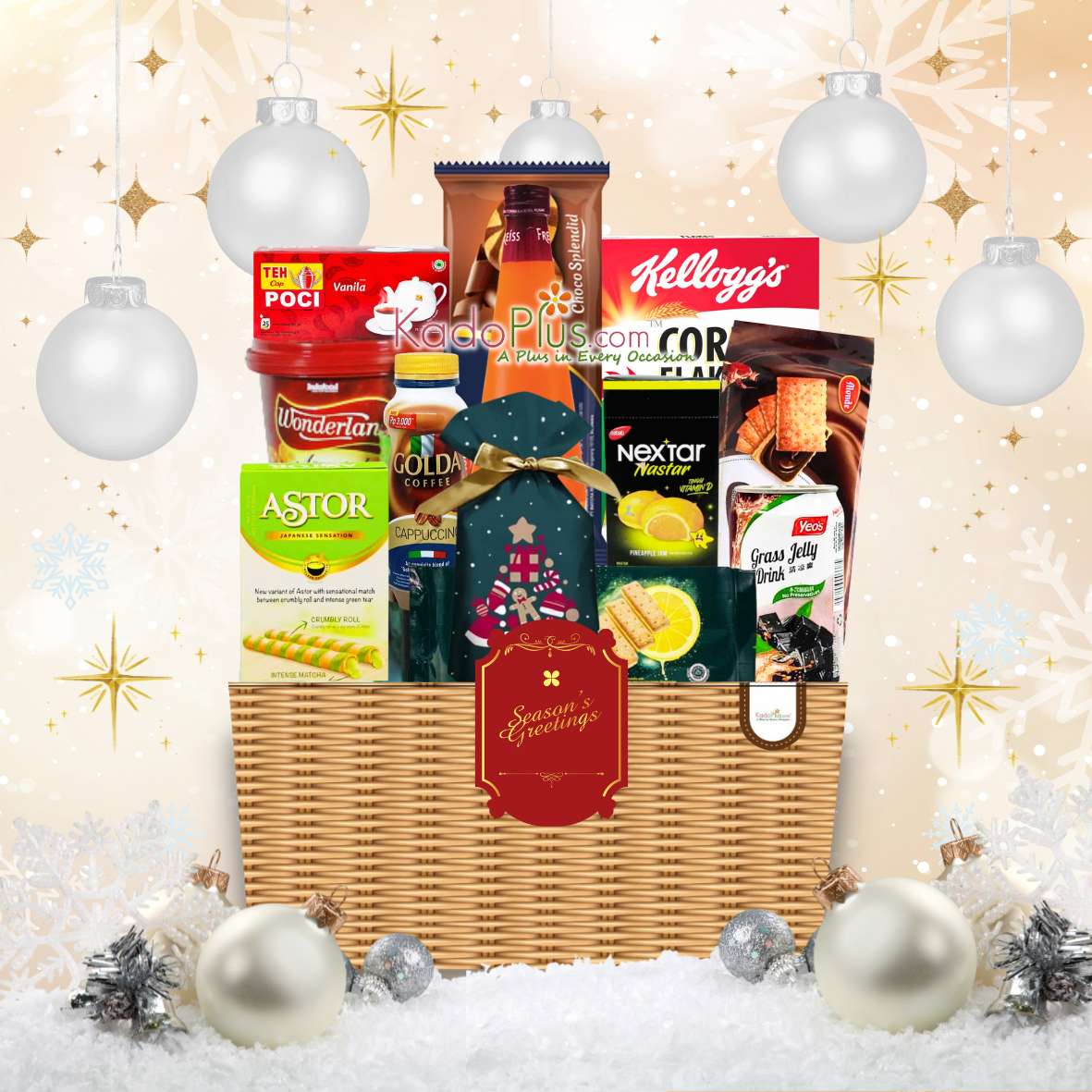 Hampers Natal Meriah 2, Christmas Hampers Jakarta Indonesia, hampers natal murah