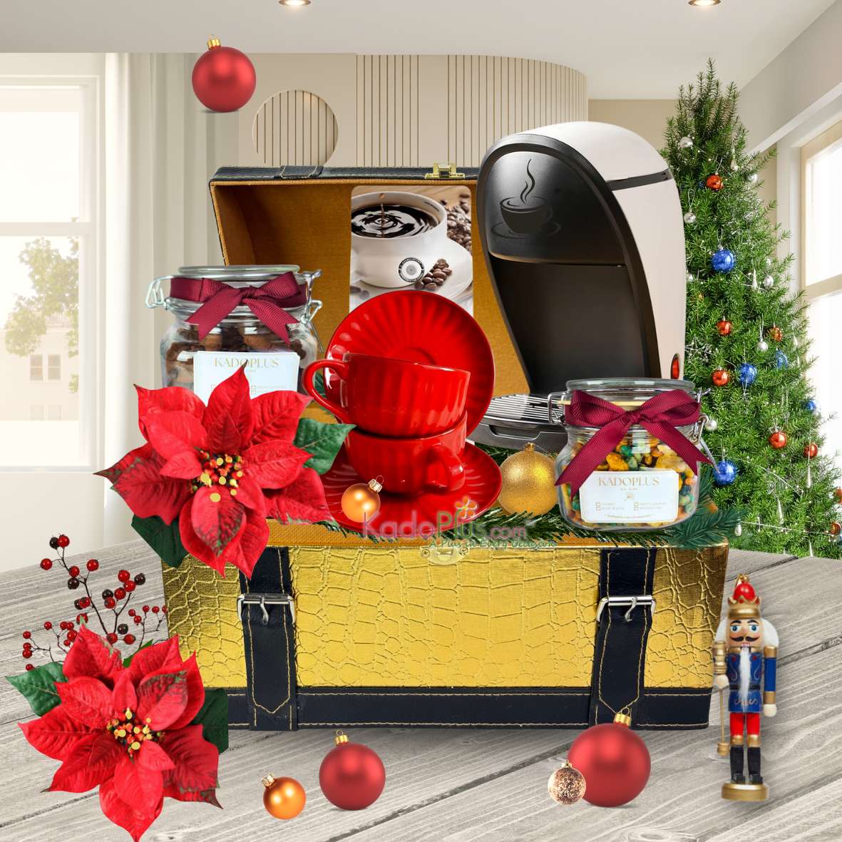 Christmas hamper elektronik Jakarta Indonesia, Parcel Natal Jakarta Indonesia. Hamper Natal Jakarta Indonesia elektronik 2 coffee maker