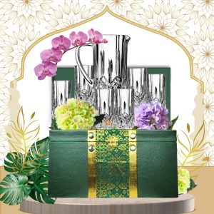 hampers lebaran mewah crystal jug set crystal