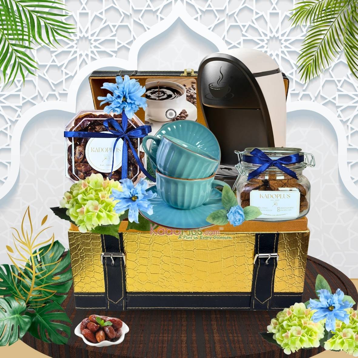 hampers lebaran kekinian parcel lebaran terbaru Elegant selection 3 coffee maker machine