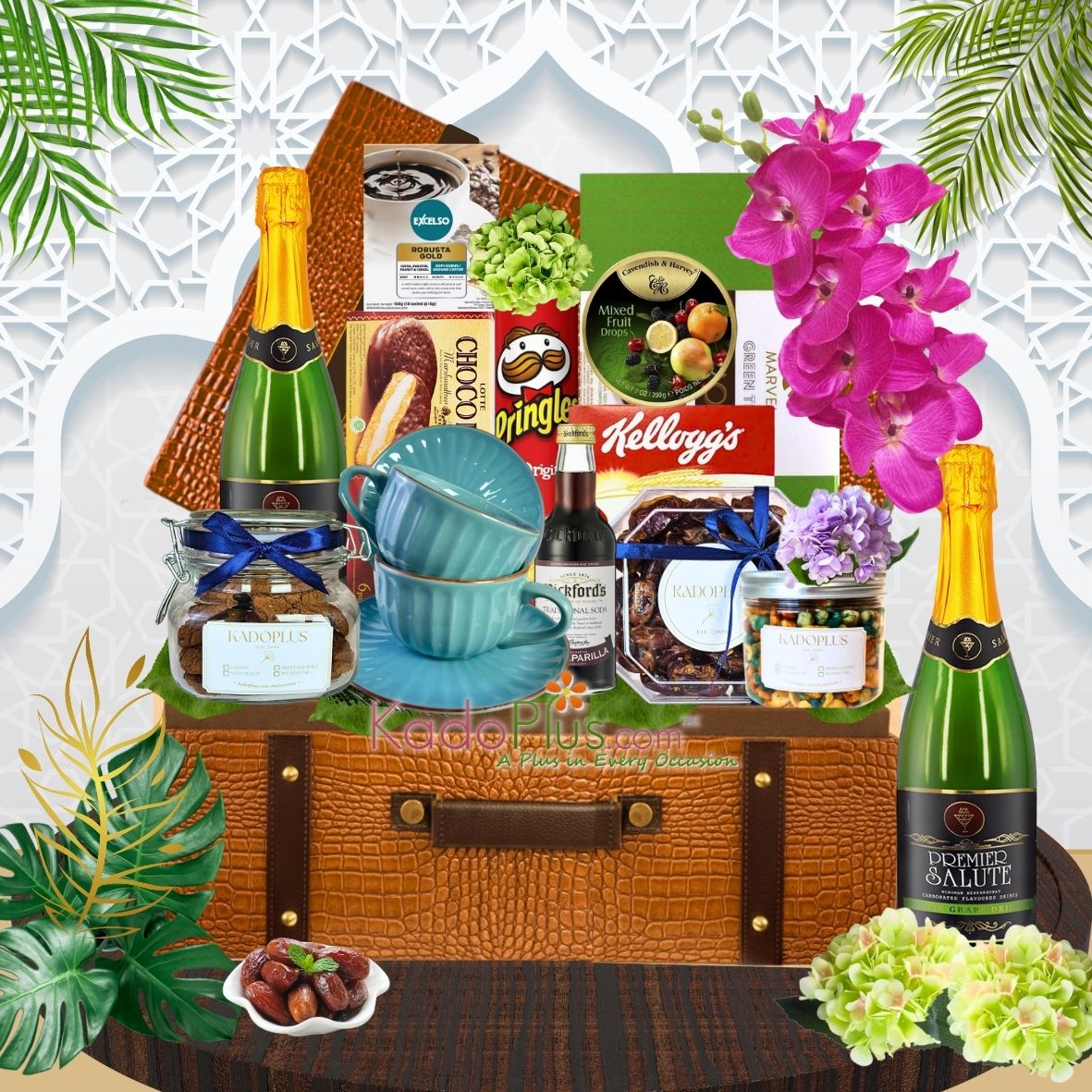 Hampers lebaran parcel lebaran Indonesia Hari Raya gift basket Royal selection 2026