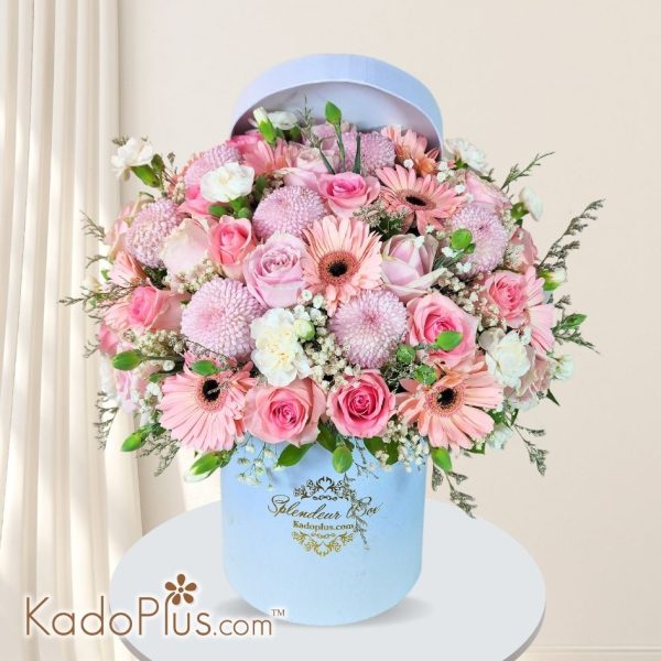 Fresh Flower in a Box - KadoPlus Florist Jakarta flowery box