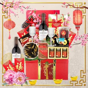 chinese new year hamper crystal kristal Jakarta Indonesia, parcel imlek Jakarta Indonesia. Crystal Luxor Treats 2