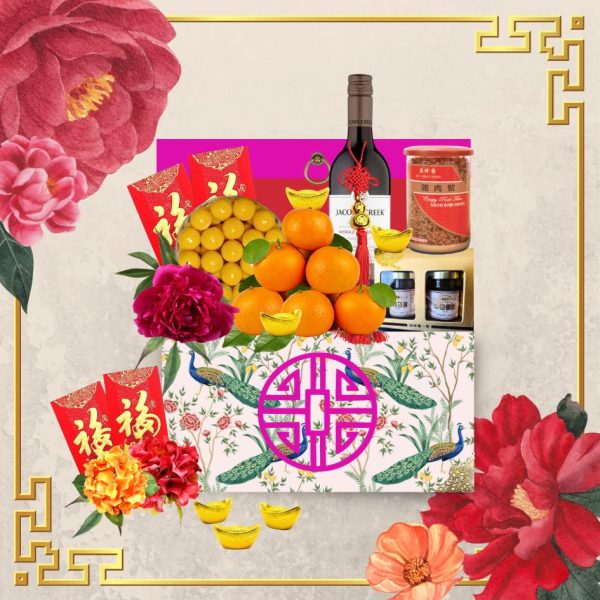 parcel imlek, chinese new year hamper Jakarta Indonesia. Chinese new year bird nest hamper. Harmony 3