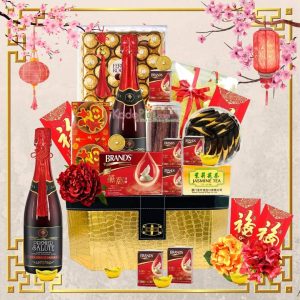 parcel imlek, chinese new year hamper Jakarta Indonesia. Chinese new year bird nest hamper. Triumph a