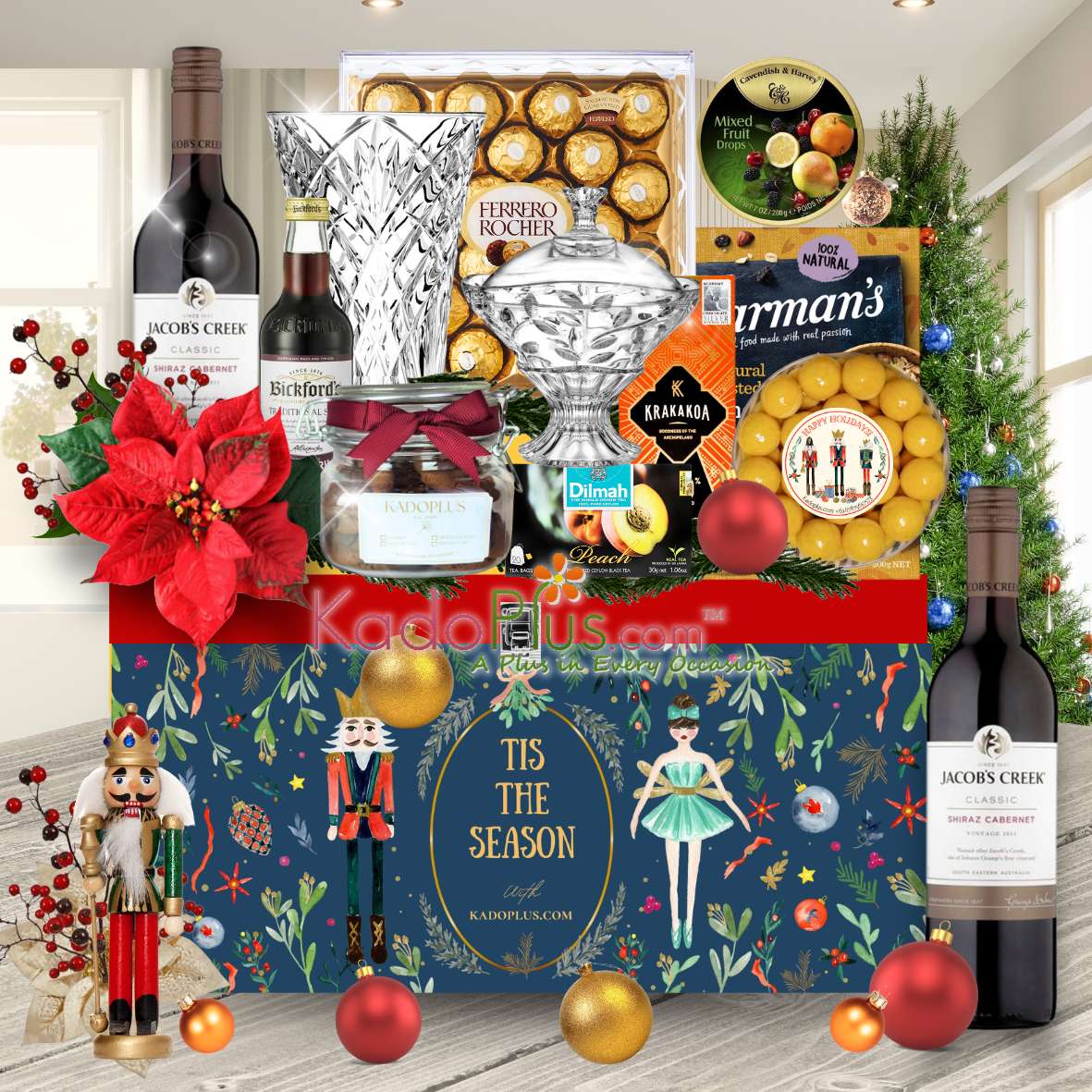 Christmas hamper crystal Jakarta Indonesia, Parcel Natal Jakarta Indonesia. Hamper Natal Jakarta Indonesia splendor gourmet 3