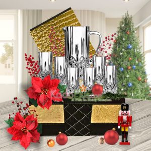 Hampers Natal Crystal Jug Set, Christmas Hampers Jakarta Indonesia