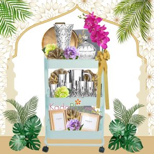 Hampers lebaran parcel lebaran Indonesia Hari Raya gift basket Glamorous home set 3. Parcel lebaran mewah