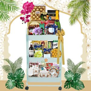 Hampers lebaran parcel lebaran Indonesia Hari Raya gift basket Premier Delights 3. Parcel lebaran mewah