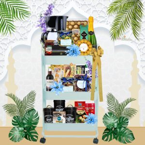 Hampers lebaran parcel lebaran Indonesia Hari Raya gift basket Premier Delights 3. Parcel lebaran mewah coffee maker
