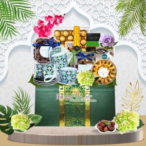 hampers lebaran terbaru tea set. Hampers lebaran parcel lebaran Indonesia Hari Raya gift basket Traditional 2026