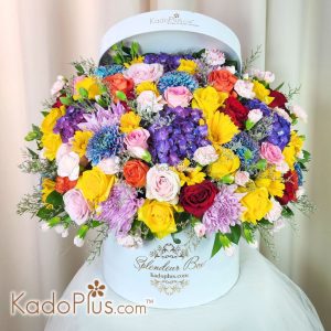 Fresh Flower Table Arrangment - KadoPlus Florist Jakarta Toko Bunga Jakarta