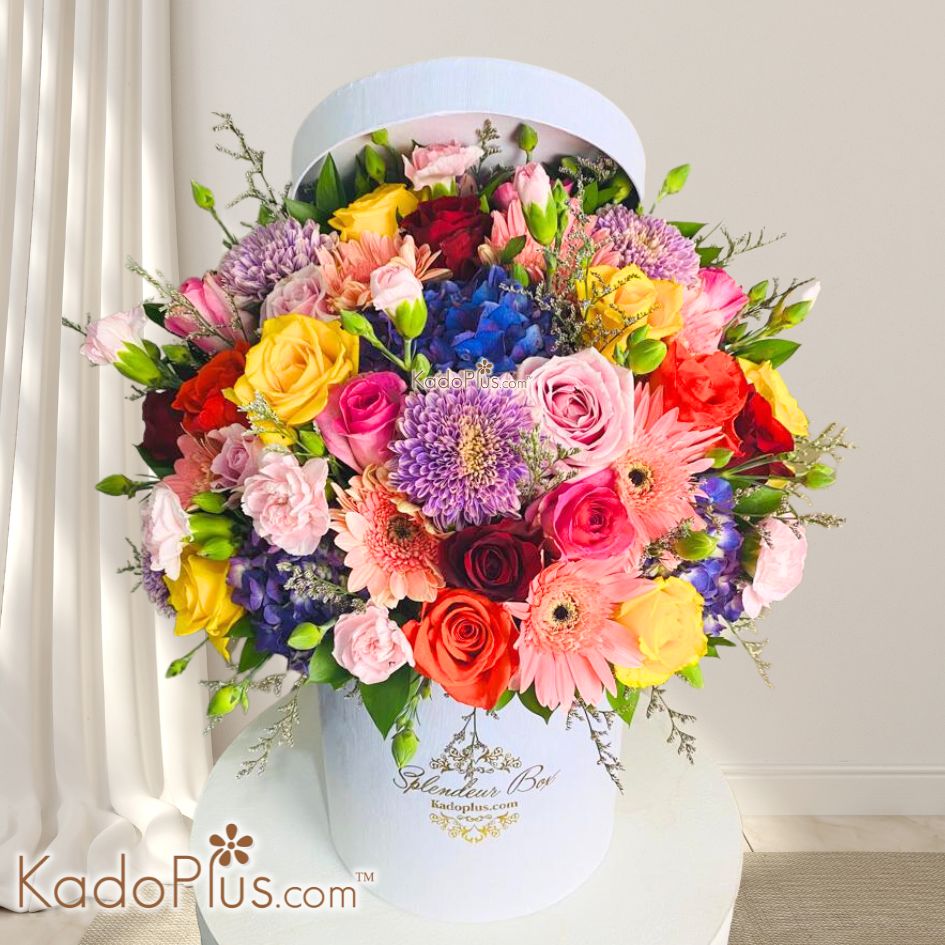 Flowers In A Box Jakarta Free Delivery