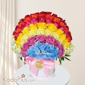 toko bunga jakarta valentine florist jakarta rainbow