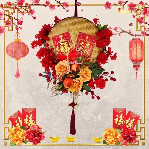 hampers imlek hampers cny wreath Lavish