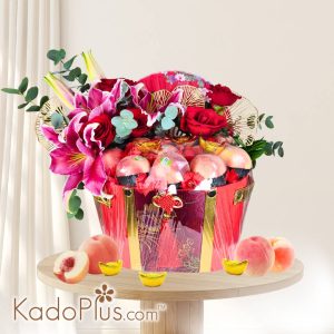 Hampers Imlek, parcel imlek murah, chinese new year hamper Jakarta Indonesia. Chinese new year hamper Jakarta Indonesia. hampers buah imlek 2026 peach