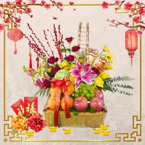 Hampers Imlek, parcel imlek buah, chinese new year hamper Jakarta Indonesia. Chinese new year hamper Jakarta Indonesia. hampers buah imlek 2026 Abundant Health & Wealth