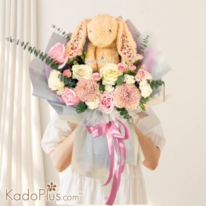 Bunga Valentine Valentine flowers Fresh Flower Table Arrangment - KadoPlus Florist Jakarta Toko Bunga Jakarta Fresh Flower - KadoPlus Florist Jakarta Toko Bunga Jakarta buket bunga valentine buket valentine jelly cat